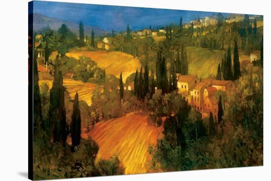 Hillside - Tuscany-Philip Craig-Stretched Canvas