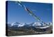 Himalaya Range with Prayer Flags in the Foreground, Tibet, China-Natalie Tepper-Premier Image Canvas