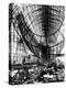 Hindenburg Airship under Construction-null-Stretched Canvas