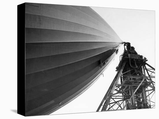 Hindenburg Attached To A Mooring Mast-Bettmann-Premier Image Canvas