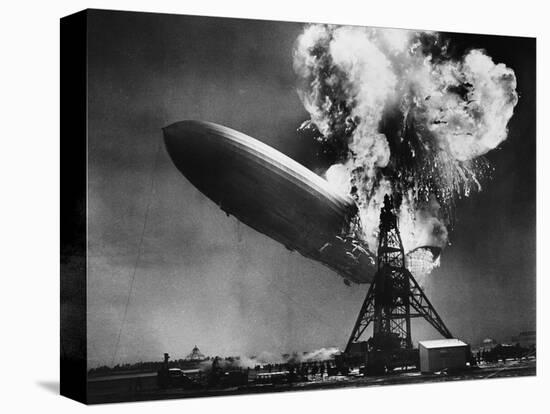 Hindenburg Explosion-Bettmann-Premier Image Canvas
