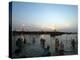 Hindu Devotees Bathe in the River Ganges on a Hindu Festival in Allahabad, India, January 14, 2007-Rajesh Kumar Singh-Premier Image Canvas