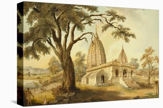 Hindu Temple at Sambatpur in Orissa, India-null-Premier Image Canvas