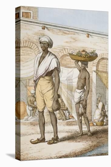 Hindu Valet or Buyer of Food-Franz Balthazar Solvyns-Premier Image Canvas