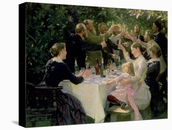 Hip Hip Hurrah! Artists' Party at Skagen, 1888-Peder Severin Kröyer-Premier Image Canvas