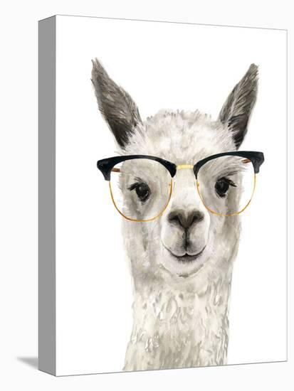 Hip Llama IV-Victoria Borges-Stretched Canvas