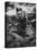 Hippie Couple Kissing at Woodstock Music Festival-Bill Eppridge-Premier Image Canvas