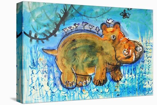 Hippopotamus-Brenda Brin Booker-Premier Image Canvas