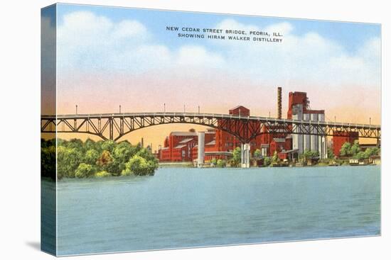 Hiram Walker Distillery, Peoria, Illinois-null-Stretched Canvas