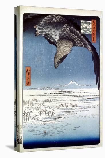 Hiroshige: Edo/Eagle, 1857-Ando Hiroshige-Premier Image Canvas