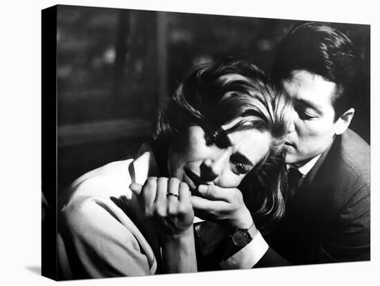 Hiroshima Mon Amour, Emmanuelle Riva, Eiji Okada, 1959-null-Stretched Canvas