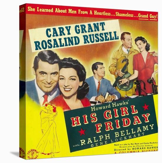 His Girl Friday-null-Stretched Canvas