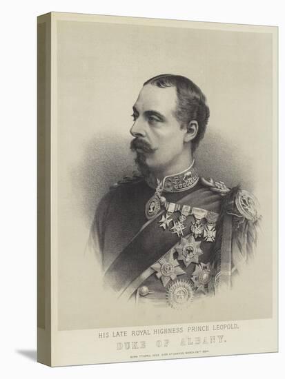 His Late Royal Highness Prince Leopold, Duke of Albany-null-Premier Image Canvas