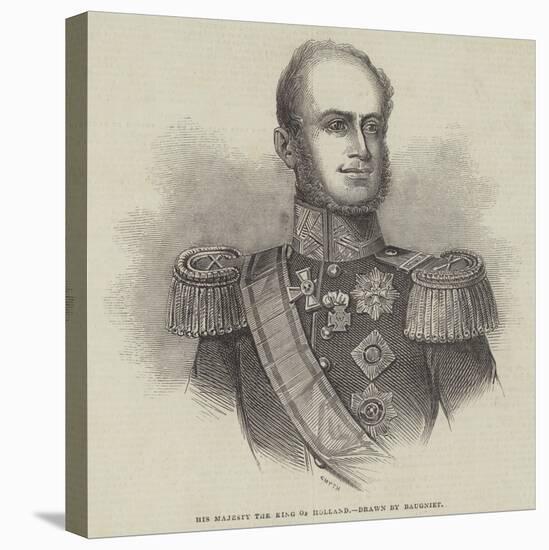 His Majesty the King of Holland-Charles Baugniet-Premier Image Canvas