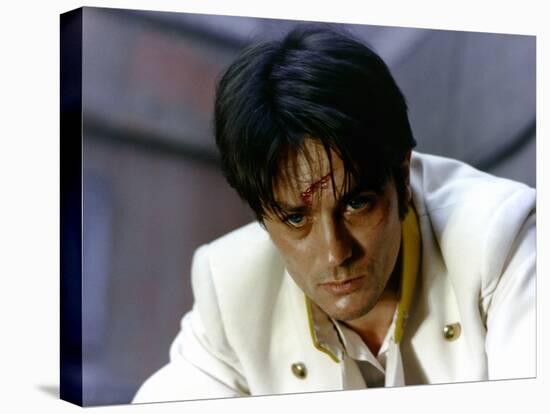 Histoires extraordinaires by Louis Malle with Alain Delon, 1968 (photo)-null-Stretched Canvas