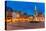 Historic Center of Frankfurt at Dusk-sborisov-Premier Image Canvas