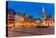 Historic Center of Frankfurt at Dusk-sborisov-Premier Image Canvas