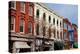 Historic Main Street with Red Brick Storefronts and Gray's Pharmacy in Franklin, Tennessee, a su...-null-Premier Image Canvas