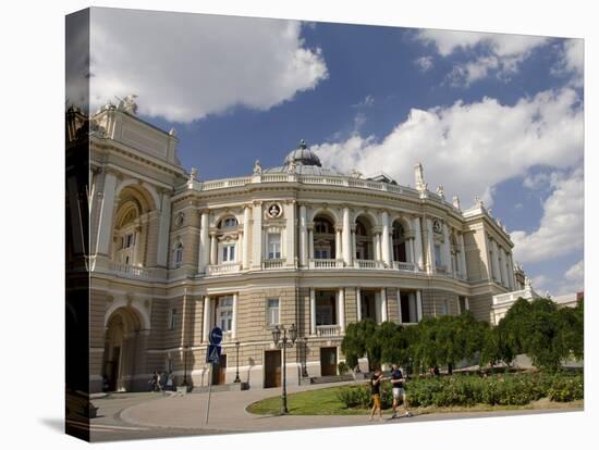 Historic Odessa Opera House and Theater, Odessa, Ukraine-Cindy Miller Hopkins-Premier Image Canvas