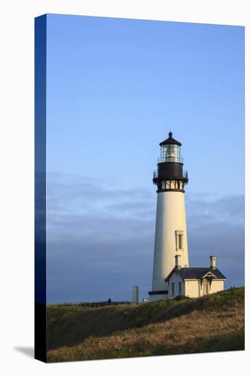 Historic Yaquina Head Lighthouse, Newport, Oregon, USA-Rick A. Brown-Premier Image Canvas