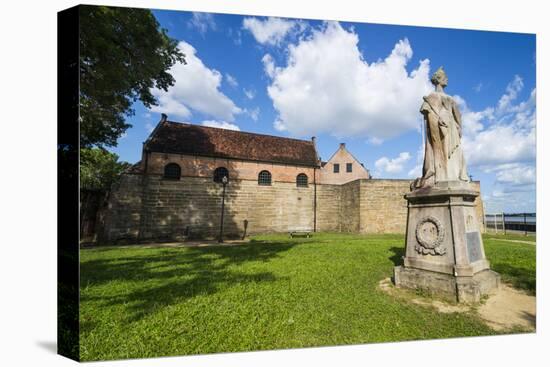 Historical Fort Zeelandia, UNESCO World Heritage Site, Paramaribo, Surinam, South America-Michael Runkel-Premier Image Canvas