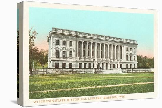 Historical Library, Madison, Wisconsin-null-Stretched Canvas