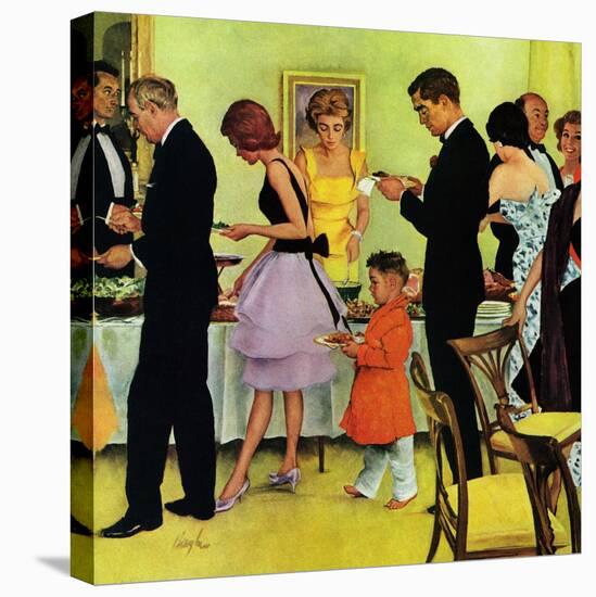 "Hitting the Buffet," November 11, 1961-George Hughes-Premier Image Canvas