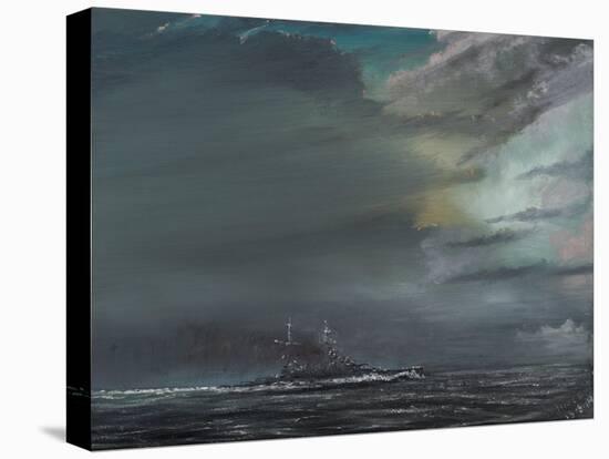 HMS Hood 1941-Vincent Alexander Booth-Premier Image Canvas