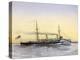 HMS Speedwell, Royal Navy Torpedo Gunboat, 1892-William Frederick Mitchell-Premier Image Canvas