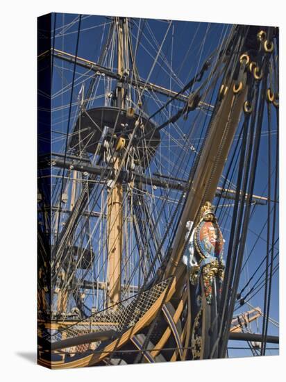 Hms Victory, Flagship of Admiral Horatio Nelson, Portsmouth, Hampshire, England, UK-James Emmerson-Premier Image Canvas