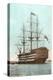 HMS Victory, Three-Masted British Ship-null-Stretched Canvas