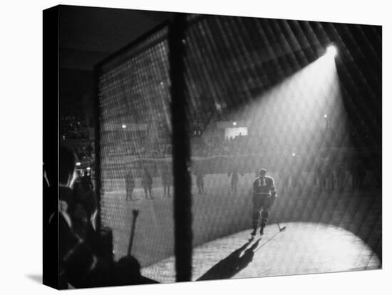 Hockey Game Being Held in the Spokane Colliseum-J^ R^ Eyerman-Premier Image Canvas