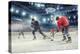 Hockey Match at Rink . Mixed Media-Sergey Nivens-Premier Image Canvas
