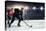 Hockey Match at Rink  . Mixed Media-Sergey Nivens-Premier Image Canvas