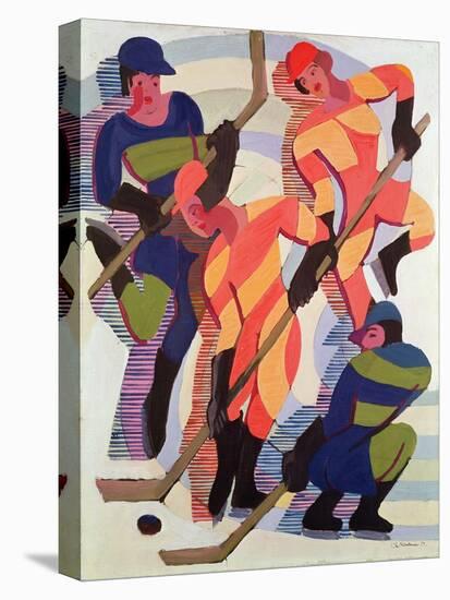 Hockey Players, 1934-Ernst Ludwig Kirchner-Premier Image Canvas