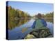 Hoe Lake, Boundary Waters Canoe Area Wilderness, Superior National Forest, Minnesota, USA-Gary Cook-Premier Image Canvas