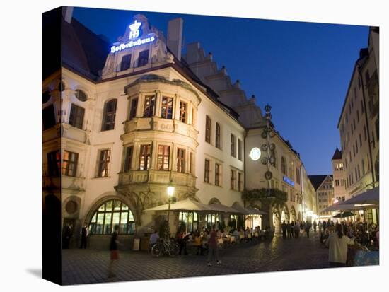 Hofbrauhaus Restaurant at Platzl Square, Munich's Most Famous Beer Hall, Munich, Bavaria, Germany-Yadid Levy-Premier Image Canvas