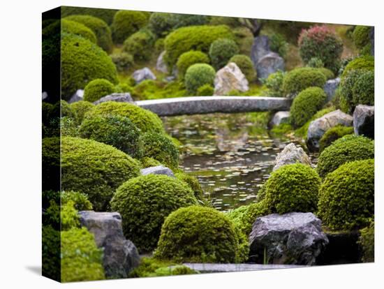 Hojo Hasso (Zen) Garden, Tofuku-Ji, Kyoto, Japan, Asia-Ben Pipe-Premier Image Canvas