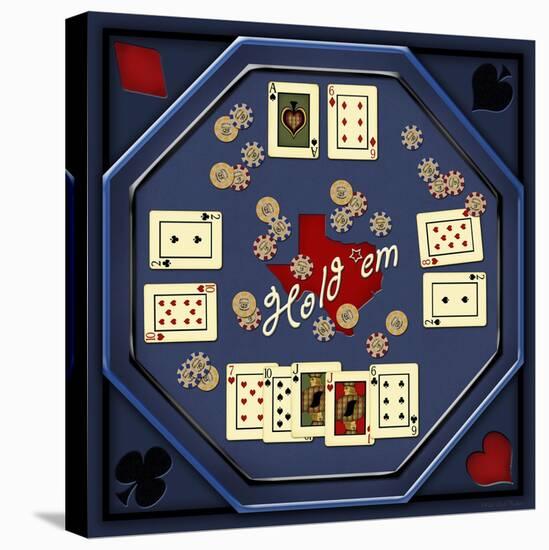 Hold'em Table-Kate Ward Thacker-Premier Image Canvas