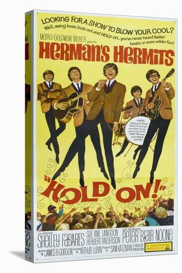 Hold On!, US poster, Peter Noone, 1966-null-Stretched Canvas