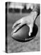 Holding the Football is Player Paul Dekker of Michigan State-Joe Scherschel-Premier Image Canvas