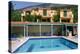 Holiday Apartments and Swimming Pool, Lourdas, Kefalonia, Greece-Peter Thompson-Premier Image Canvas