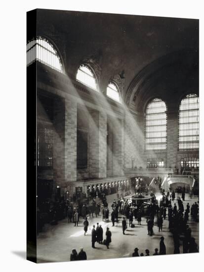 Holiday Crowd at Grand Central Terminal, New York City, c.1920-American Photographer-Premier Image Canvas