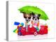 Holiday Dogs-Javier Brosch-Premier Image Canvas