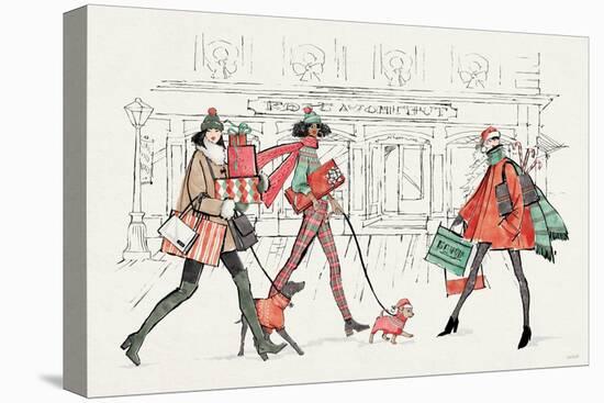 Holiday Fashionistas I-Anne Tavoletti-Stretched Canvas