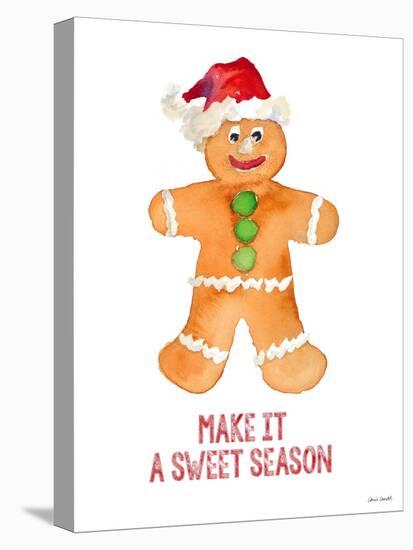 Holiday Gingerbread Man I-Lanie Loreth-Stretched Canvas
