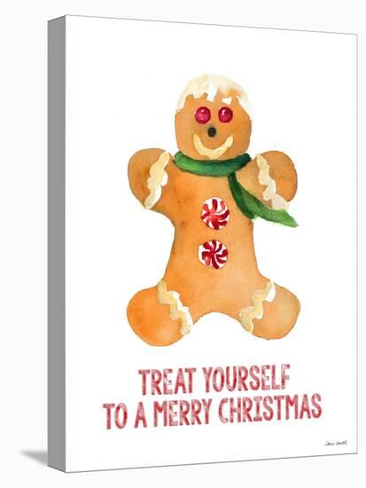 Holiday Gingerbread Man II-Lanie Loreth-Stretched Canvas