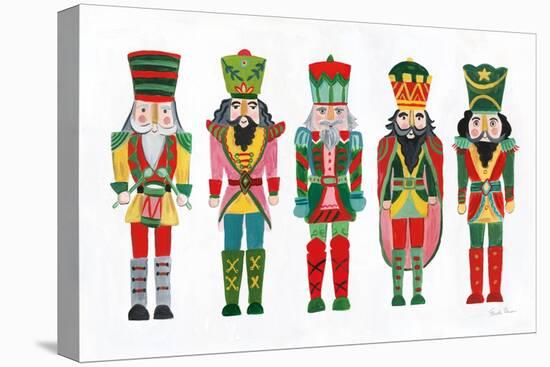 Holiday Nutcrackers I-Farida Zaman-Stretched Canvas