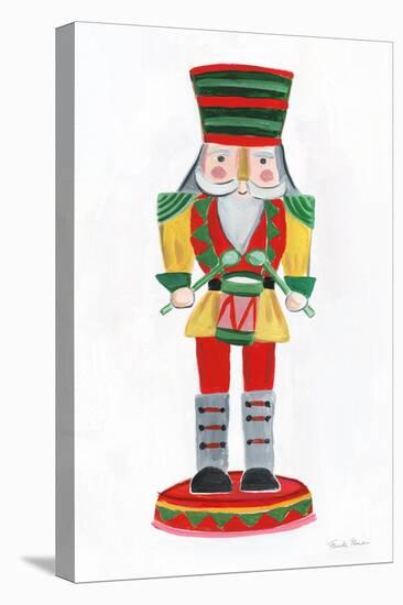 Holiday Nutcrackers III-Farida Zaman-Stretched Canvas