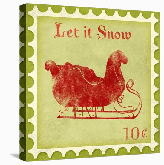 Holiday Stamp III-Sd Graphics Studio-Stretched Canvas